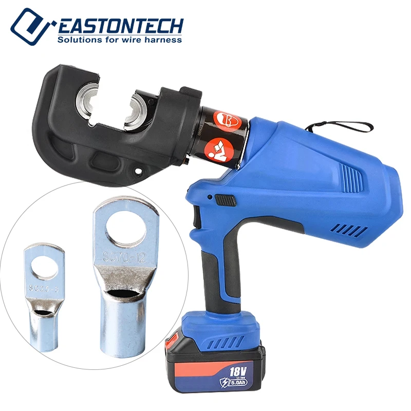 EW-521510-300sqmm Electric Battery Powered Hydraulic Crimping Tool Kit For Cu Al Cable Termination
