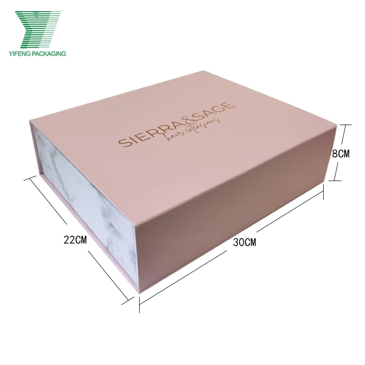 Custom Luxury Flip Top Glass Jar Honey Jar Bee Comb Gift Box Candle Honey Hair Oil Box Magnetic Box