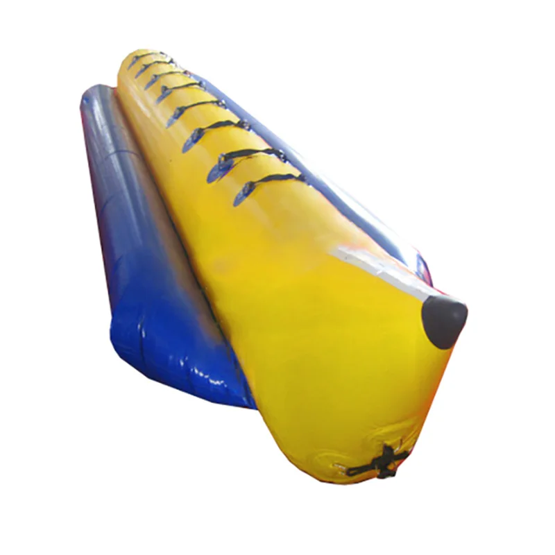 Inflatable water sport games banana boat 3-6 seaters double tube floating for Beach and Water Park