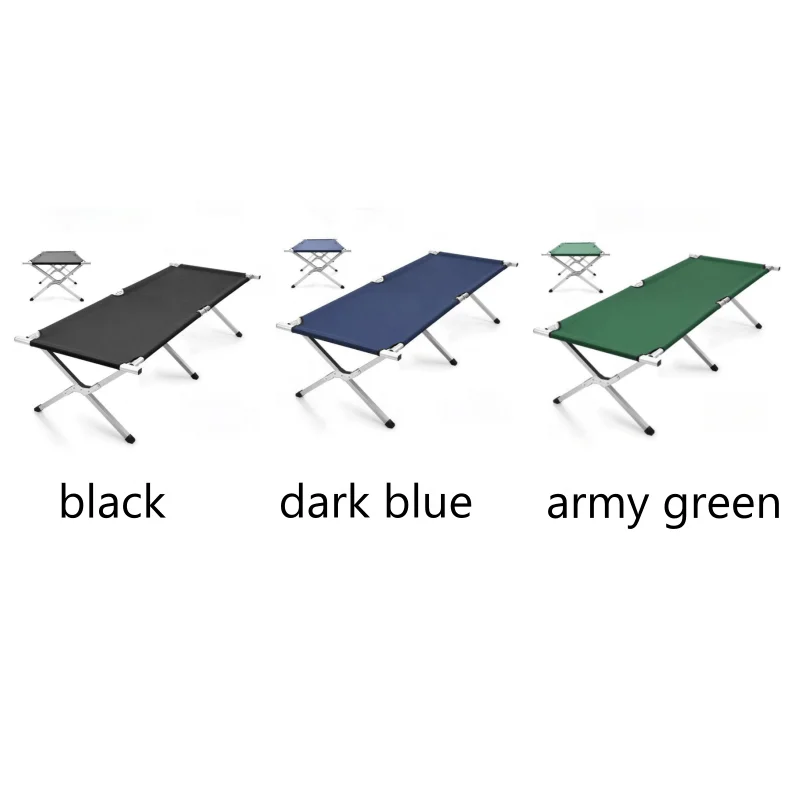 Polar Everest Foldable Cots Lightweight Aluminum Pipe Portable Lightweight Folding Camping Bed with Carry Bag