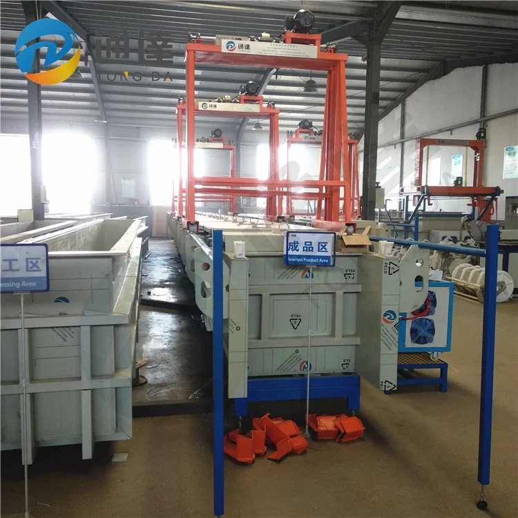 Rhodium plating system electroplating machine zinc anode for plating