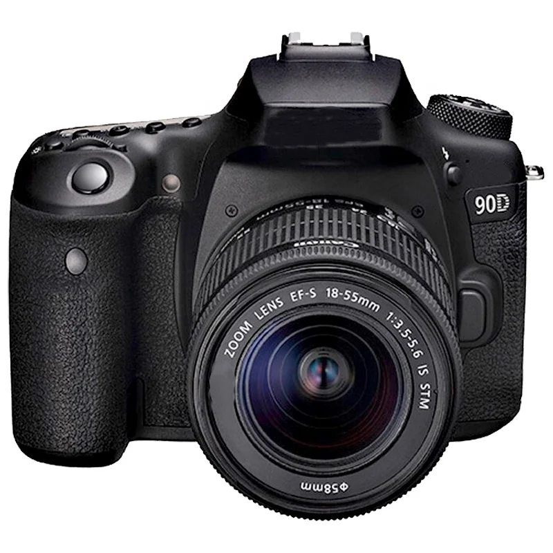 DF Wholesale Original 99% New Professional DSLR Body Worn Camera  90D 24MP HD video recording, lens