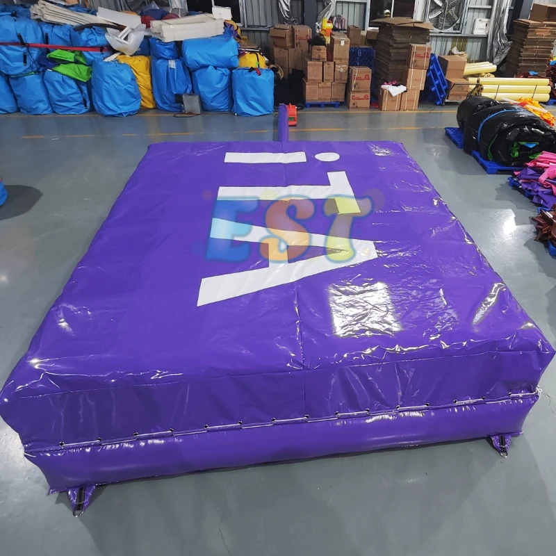 Custom Airbag Sports Games Jumping Ski Landing Super Safety Free Fall Inflatable Bike Stunt Mat