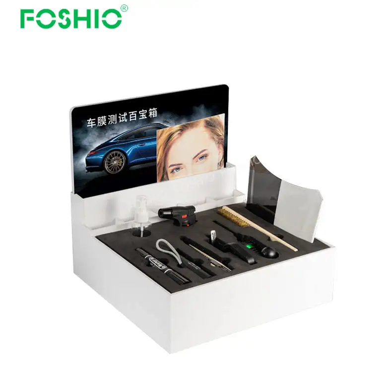 Foshio многофункциональный набор для тестирования пленки Ppf, ультрафиолетовый, анти-обрастание и тепловые испытания на ремонт