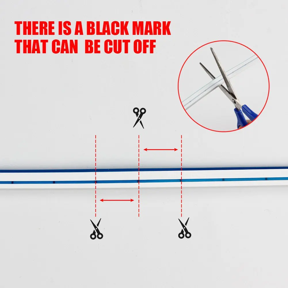 New Universal 1.5/1.8M Start-scan led Car Hood Light Flexible Daytime Running Lights Strip Deacorative Lamp