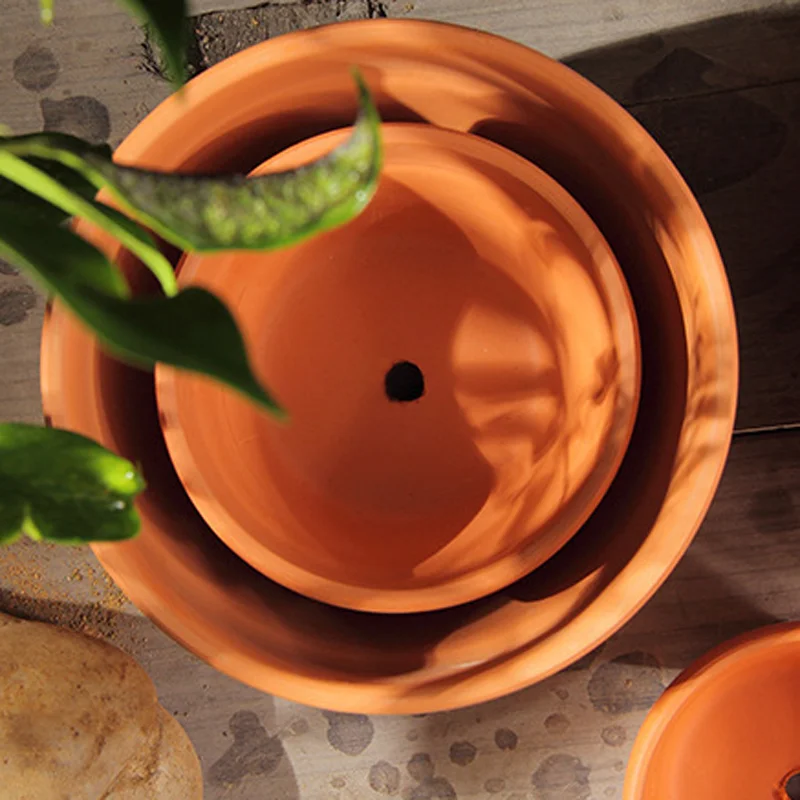 different sizes cheap indoor outdoor clay terracotta flower pot