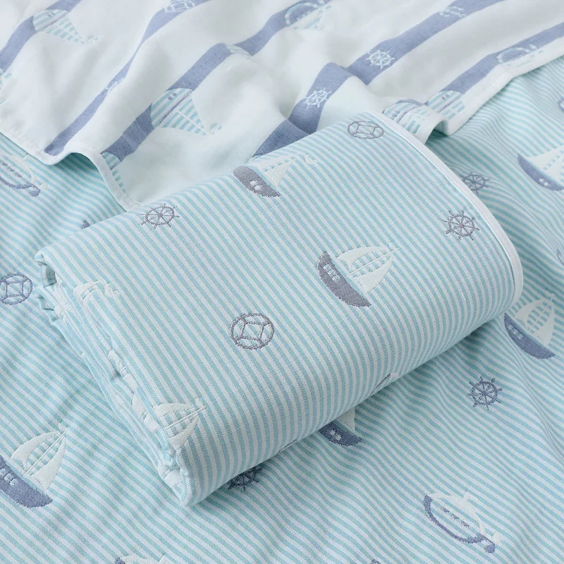Wholesale Baby Muslin Cloth Blanket Knitted Blanket Baby