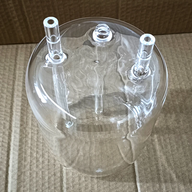 Wholesale polished quartz crystal glass test tube