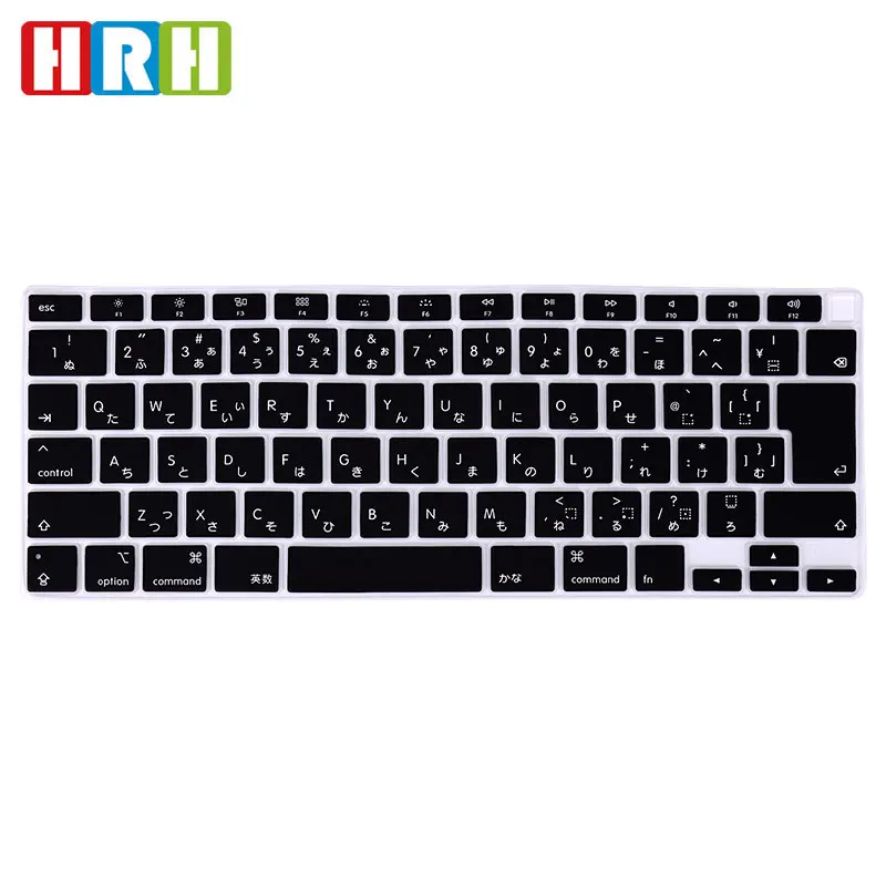 Цветной силиконовый чехол для клавиатуры на японском языке для Macbook Air 13 дюймов 2020 выпуска A2179, чехол для клавиатуры ноутбука, версия JP