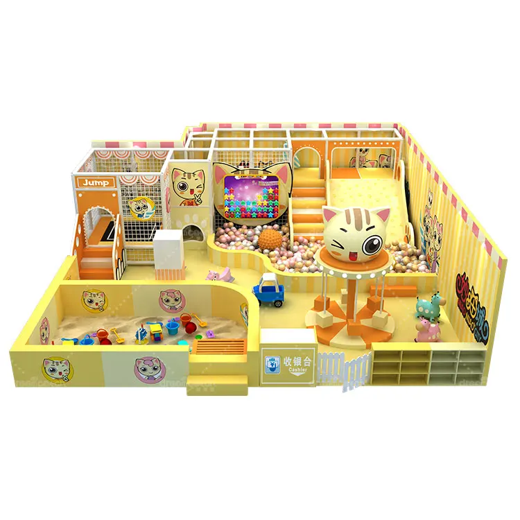 Commerical amusement theme park soft play indoor playground equipment kids indoor playground