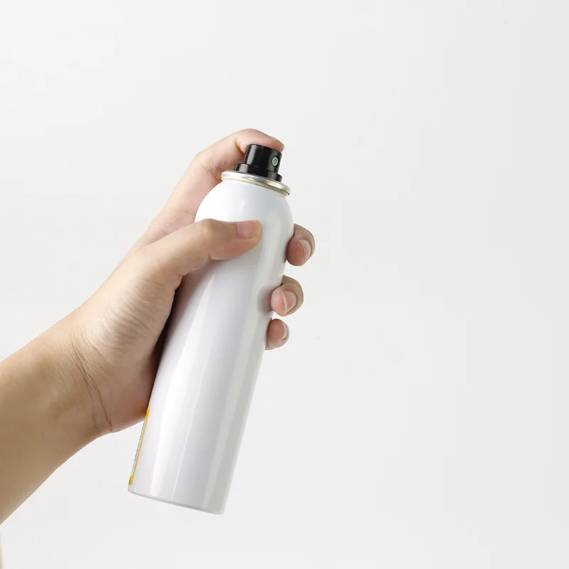 Custom Aluminum printing and shoulder and actuator manufacturer aluminum aerosol can with accessories