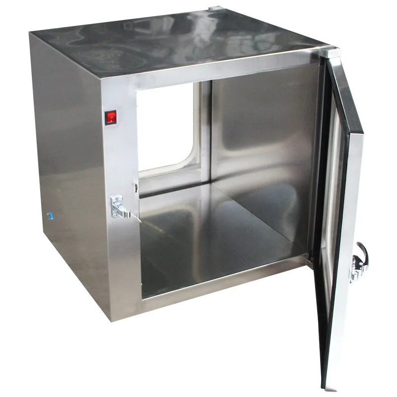 Factory Price Flow Filter Among Laboratory Maintain Hepa 99.99% Dust Free Portable Stainless Pass Box