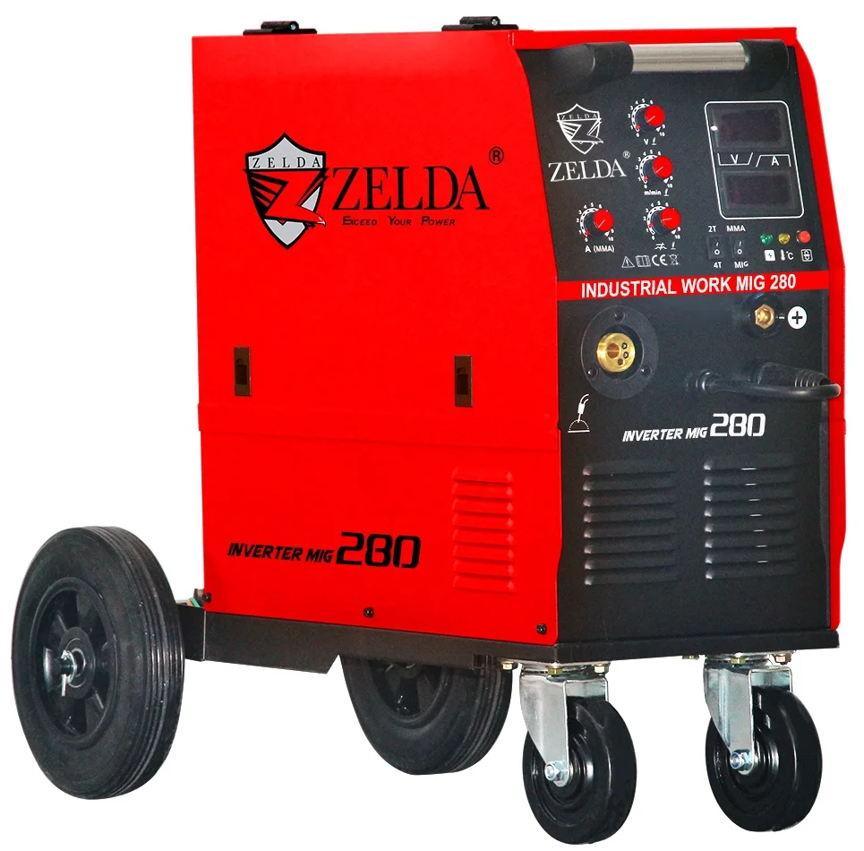 zelda maquina de soldar mig  3ph 220v  welder mig mag welding machine