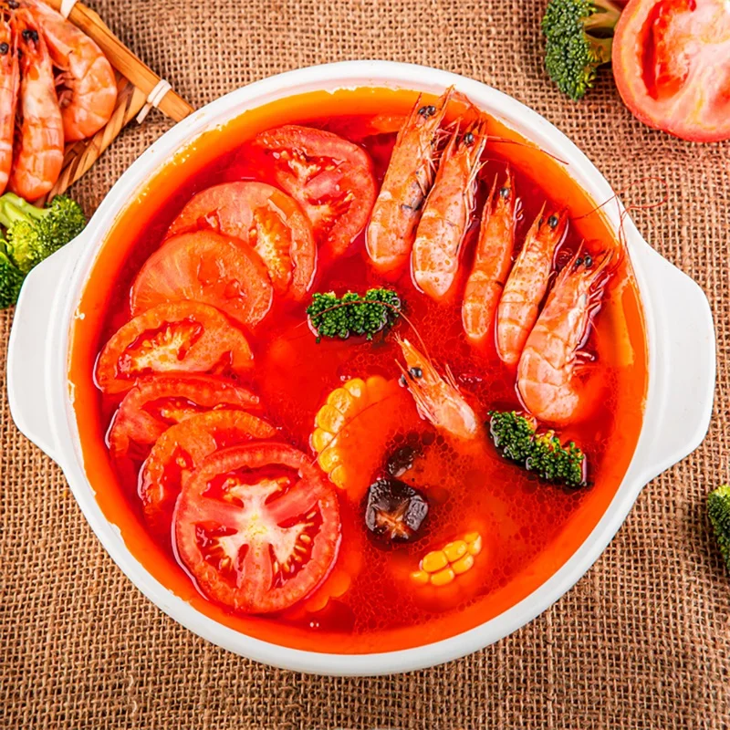 Wholesale Authentic Chinese Tomato Hotpot Base High-Quality Hot Pot Soup Base Seasoning Condiment for Home and Restaurant