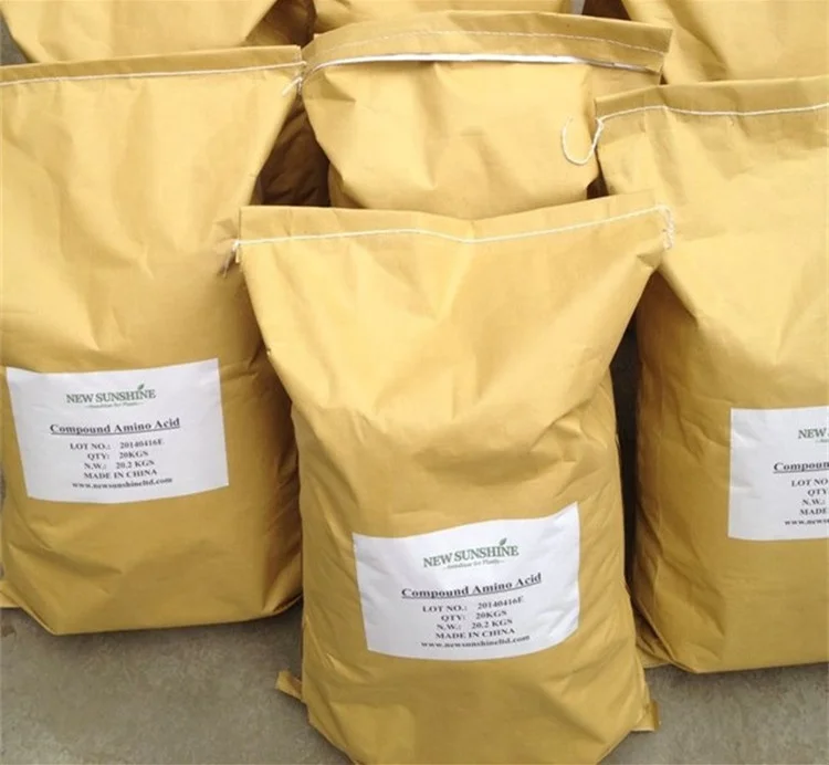 Аминокислота хелатная Ca Fe Mg Mn Zn микс для органических удобрений