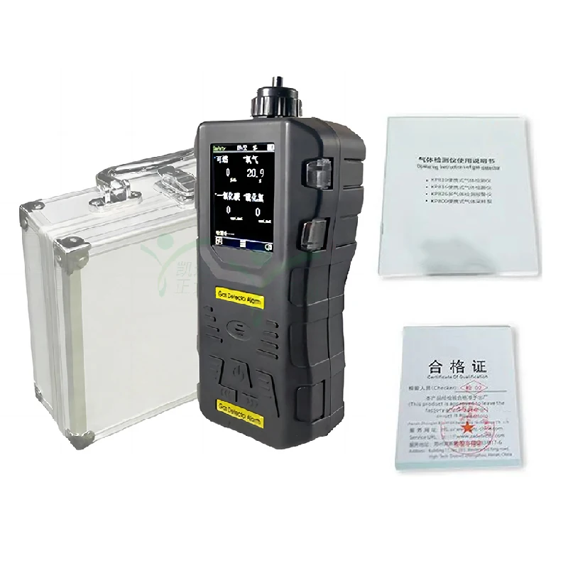 Low power consumption portable multi 5 gas analyzers automotive monitor