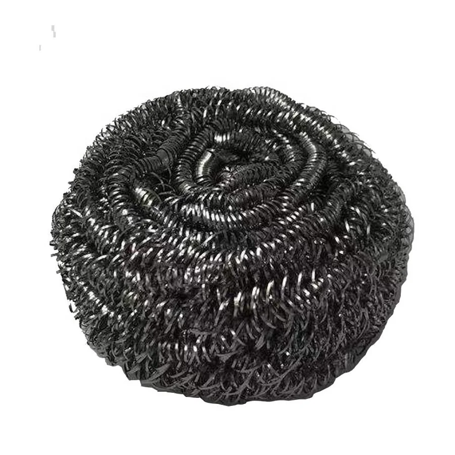 DH-A2-21 Cheap Sanitary stainless steel wire cleaning ball round scrubber scourer