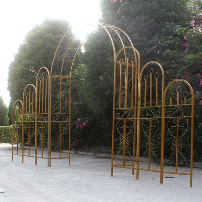
New wedding arches of iron props wedding window background decorative screen wedding arches of iron ornaments 