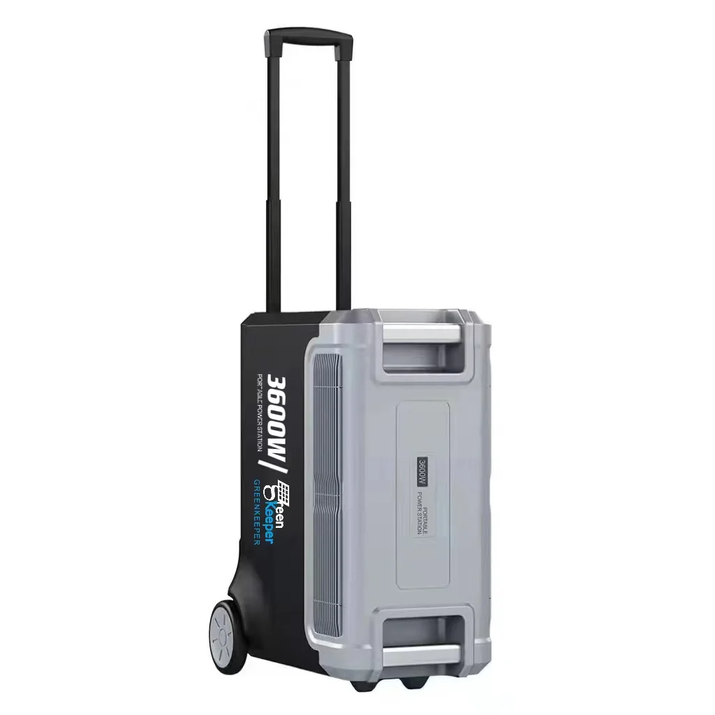 Solar Energy Battery Storage System Lithium LiFePo4 3600W Portable Power Station For Home