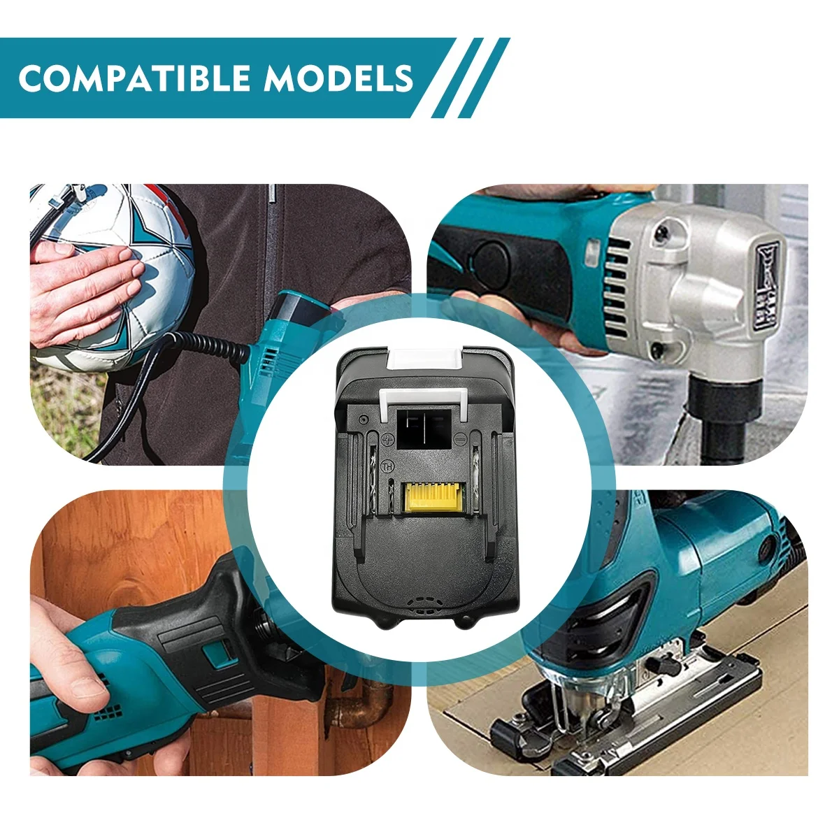 5.0Ah 6.0Ah Lithium ion Replacement Battery for 18v Makita Battery Power Drill Combo Kit BL1830 BL1850 BL1860