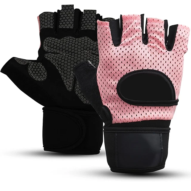 Half Finger Lifting Gym Weight Lifting Gloves for Men & Women