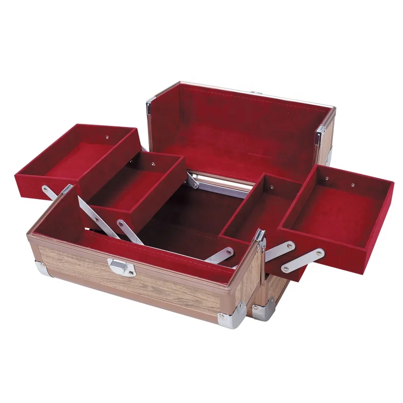 
2020 New design Portable Aluminium Vanity Case Brief Box Makeup 