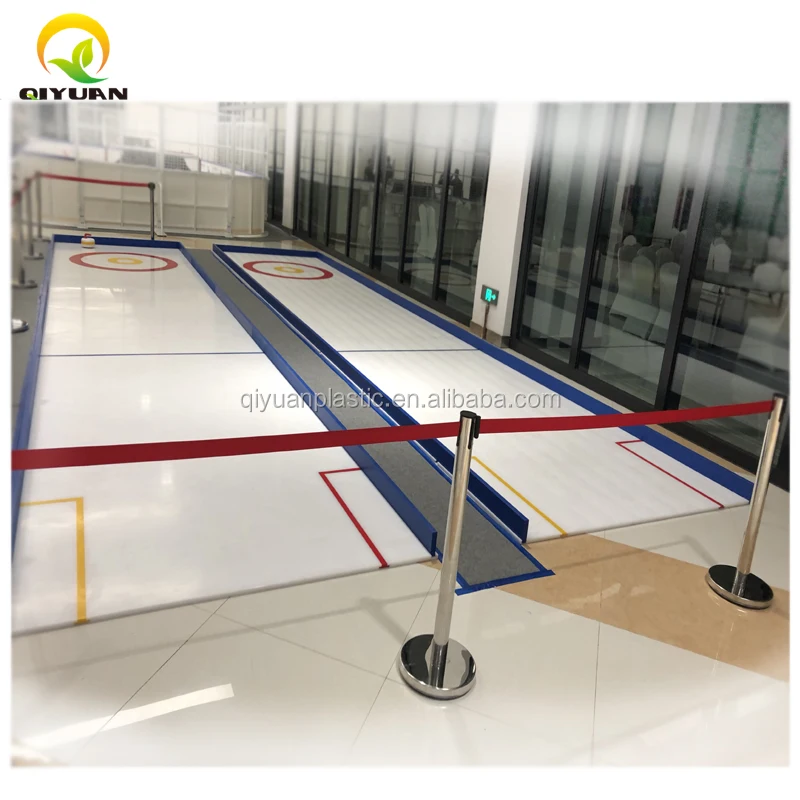 Best selling land curling panels for curling sports with curling stones