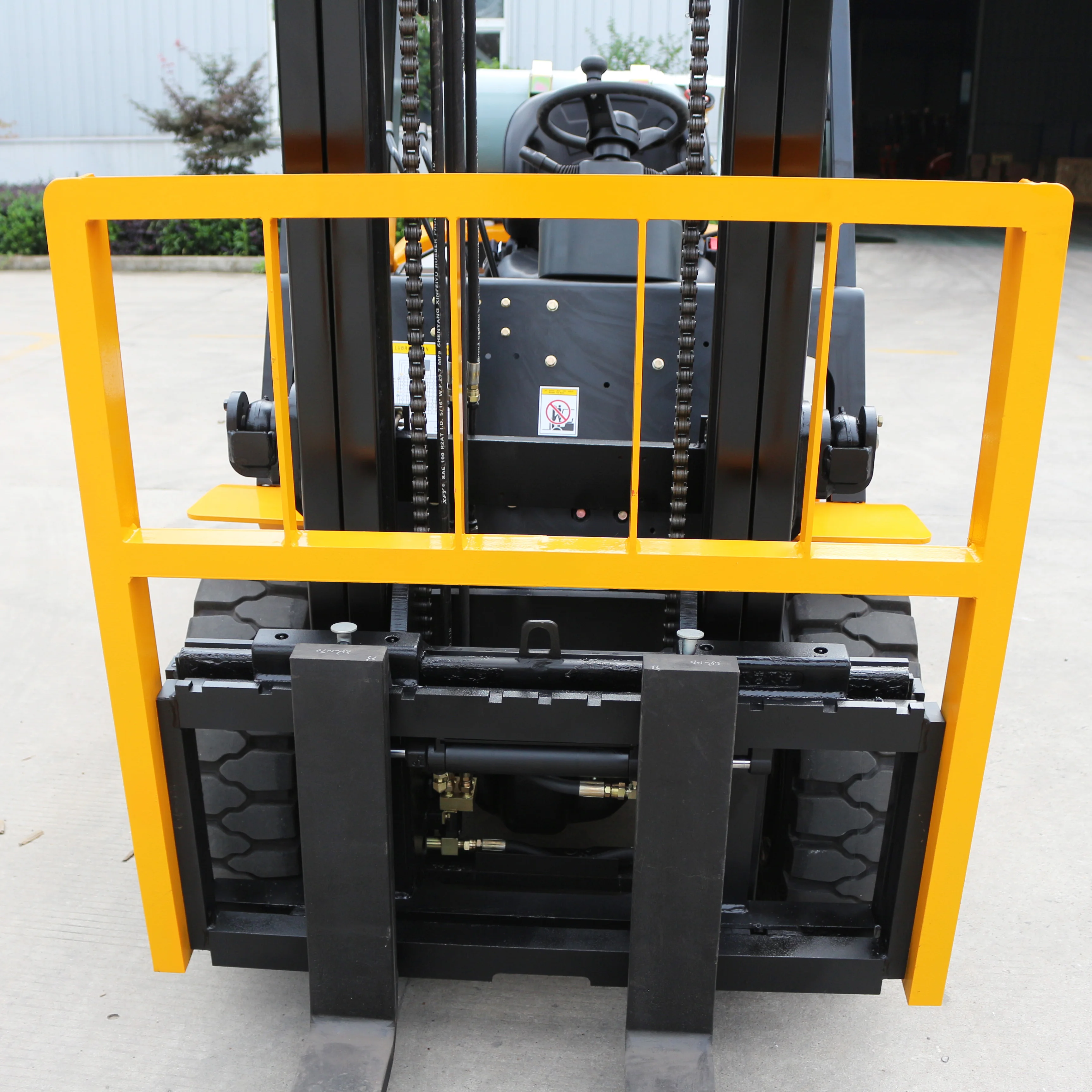 3ton LPG CNG Forklift Truck 3000kg RC Container Cargo Pallet Gas Fork Lift  CPQYD30