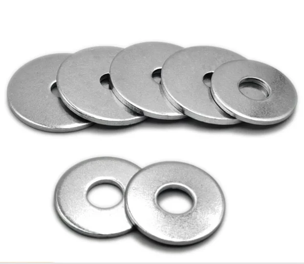 OEM 304 Stainless Steel Round Flat Washer Large Plain Washers