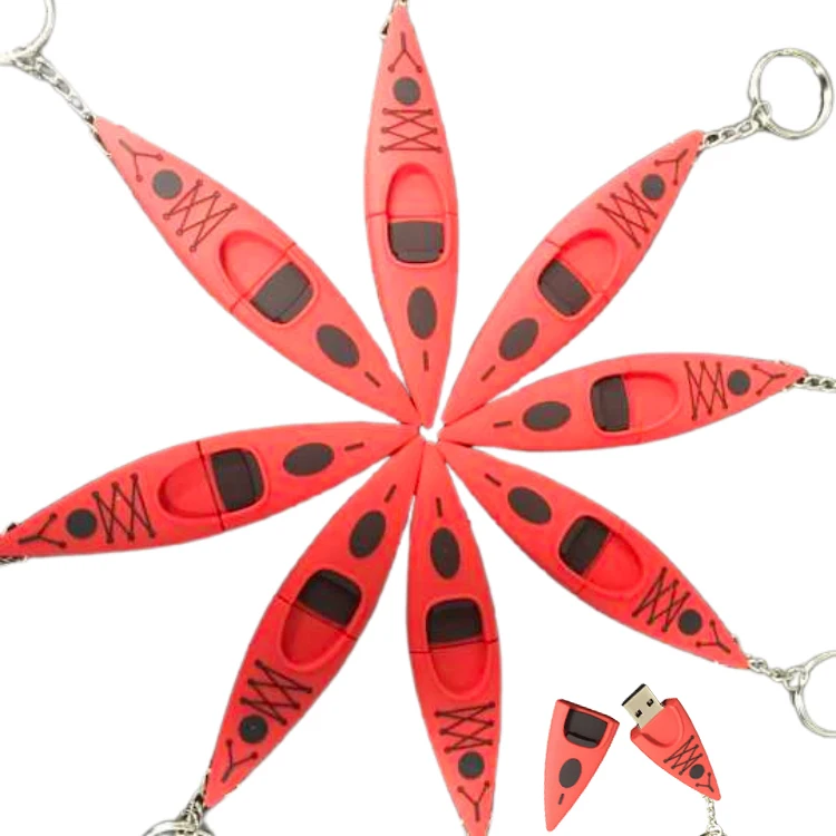 Kayak Business Gift Promotional Flash Drive 3.0 2.0 pendrive 64GB 32GB 16GB 8GB Keychain usb Memory stick