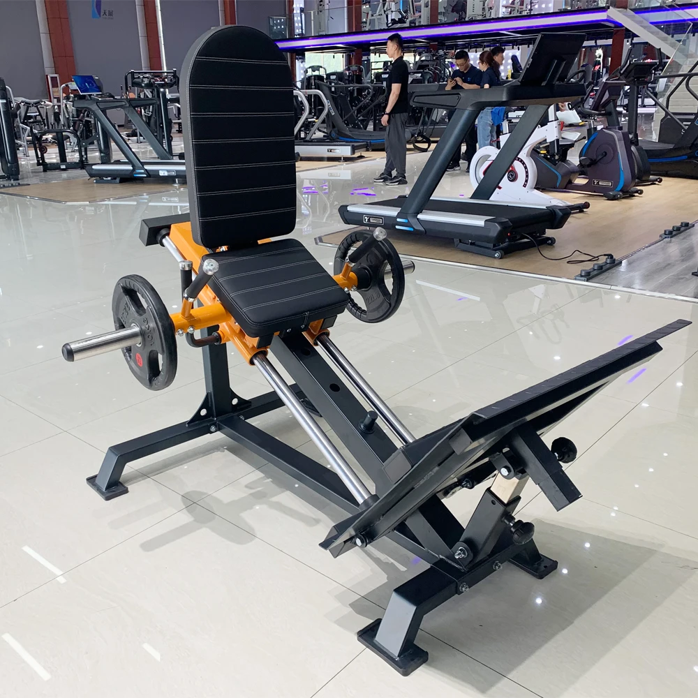 Gym Fitness Equipment Multi Function Hack Squat Calf Raise Machine Compact Leg Press Machine