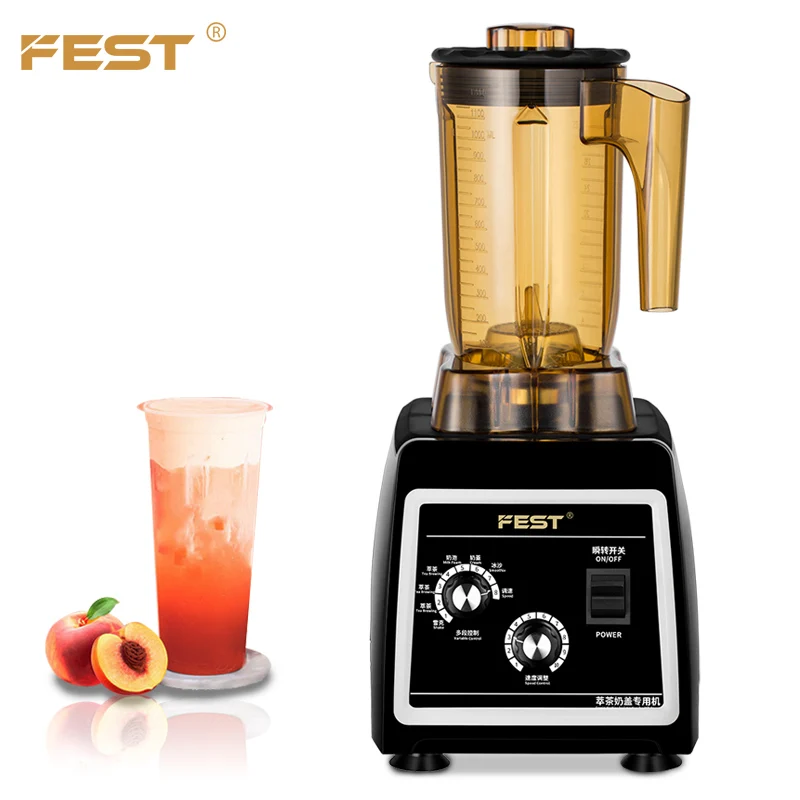 FEST High Speed Ten Speed Blender Mixer Juicer Processor Industrial Smoothies Maker Blender Commercial Foods Mixer Blender
