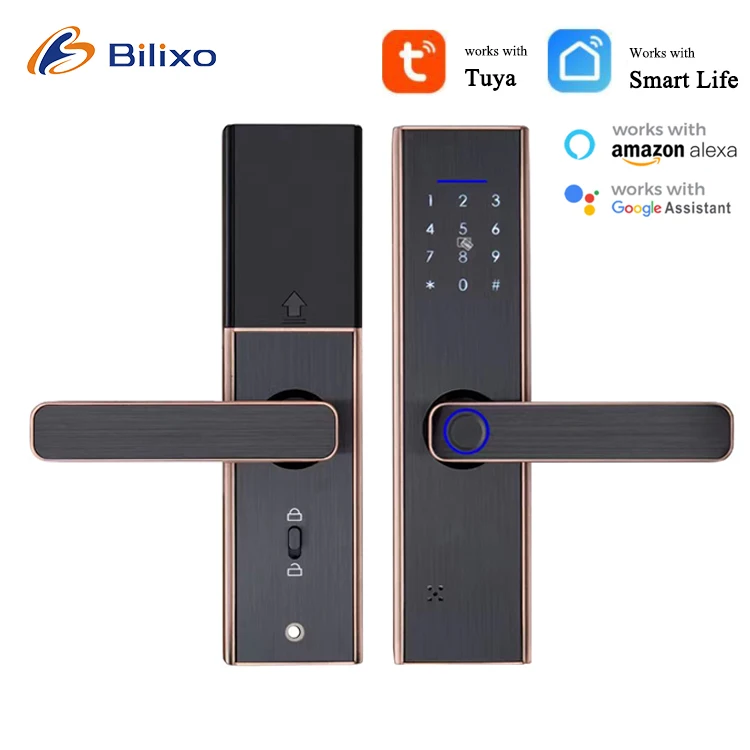 Water-repellent Hot Sale Recommendation RFID Room Security Knob Handle Door Smart Home Lock