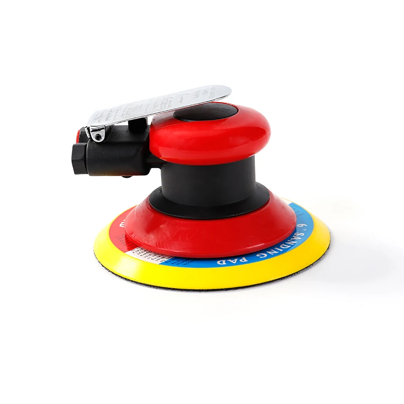 6 Inch Heavy Duty Pneumatic Polishing and Sanding Machine with 150mm Round Random Orbital Air Sander