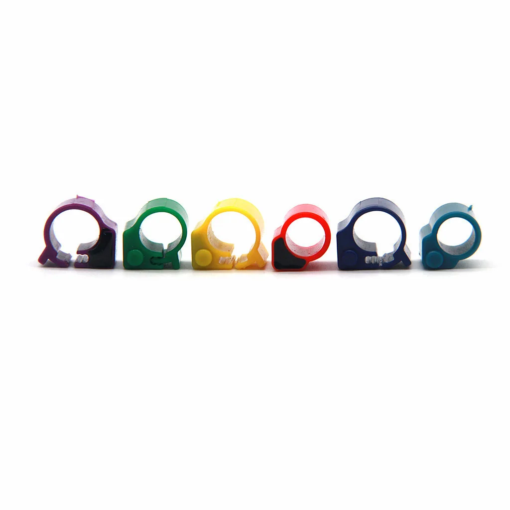 RFID Leg Rings Colorful Numbered Identification Chicken and Birds RFID Rings