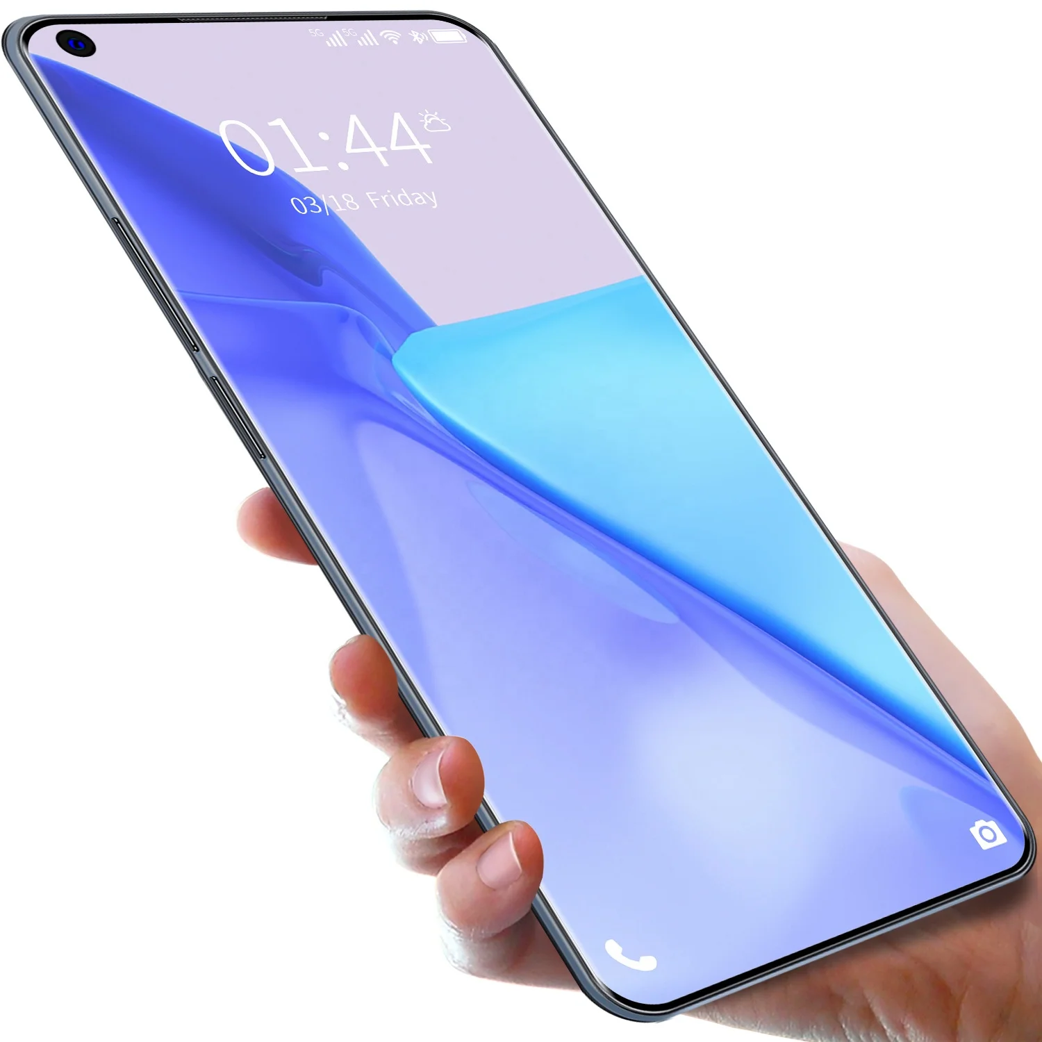  Разблокировать 7 3-дюймовый мобильный телефон 8 + 256 ГБ Face ID Android смартфон сеть 5g две карты 10-ядерный TF