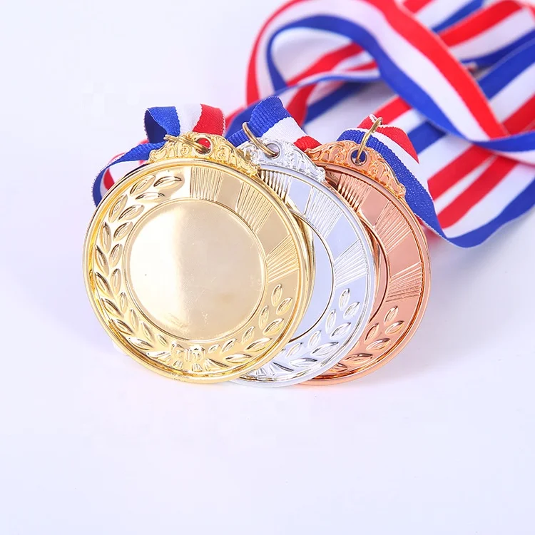 Round shape metal brass medal game high quality supplier gift new design gold plated medal