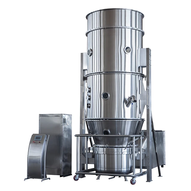 PLC Control pharmaceutical machinery Fluidized Bed Granulator For pharmaceutical  Use