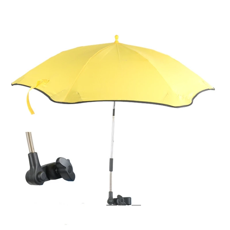 Stroller Parasol Sunscreen Umbrella Steering Clip Beach Chair Umbrella