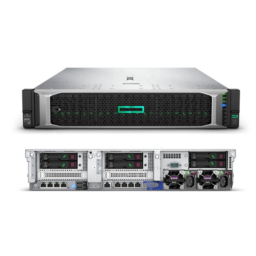  Горячая Распродажа HPE ProLiant DL380 Gen10 2U 6248R 1P 32GB-R S100i NC 8SFF 800W стойка-сервер по лучшей