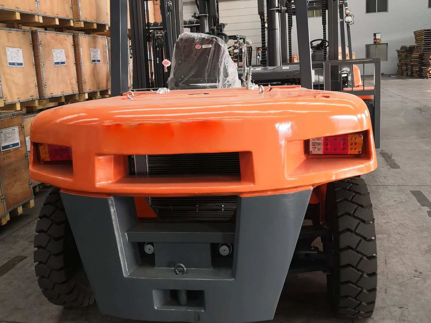 7.0 TON diesel Forklift CPCD70 With the Most Widely Used for Sale