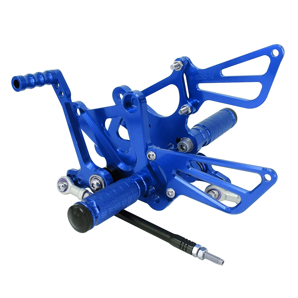 JFG CBR250R Motorcycle Aluminum Foot Pegs 300R CB300F NSR50 Foot Peg Kit