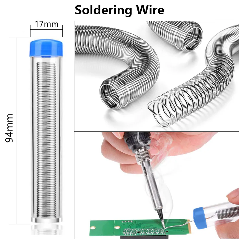 handskit 936 11pcs Soldering Iron  110V 220V 60W Thermostatic Electric Solder Iron With 5pcs Soldering Tip Solder tin sucker