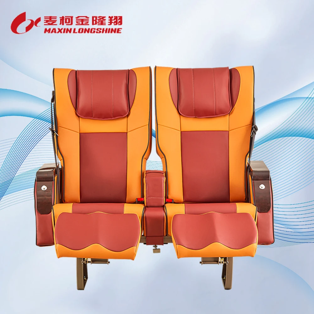 Factory Direct High Quality luxury bus seating with lcd controls, bus luxury bench reclining seat