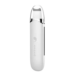 Rechargeable Home Use ultrasound skin scrubber skin dead clean beauty device