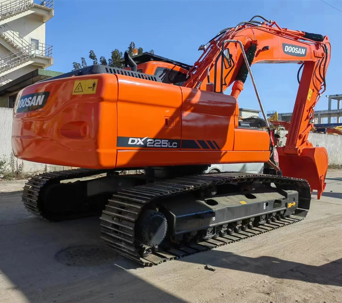 DOOSAN DX225LC DX225 Korea оригинальный экскаватор 22 тонны гидравлический гусеничный DX225LC-9C для продажи