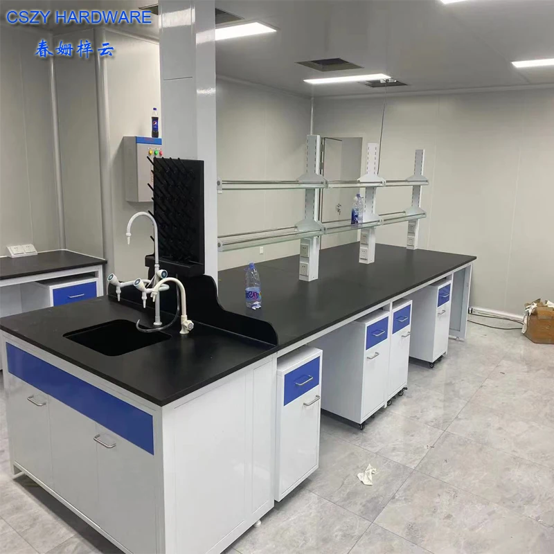 CE Approved 5years Warranty Chemical Dental Lab Bench Laboratory Furniture