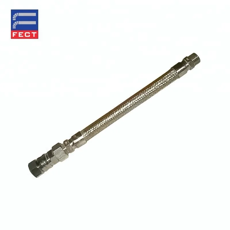 China Manufacturer Wholesale Low MOQ Stainless Steel Braided Flexible Metal Hose