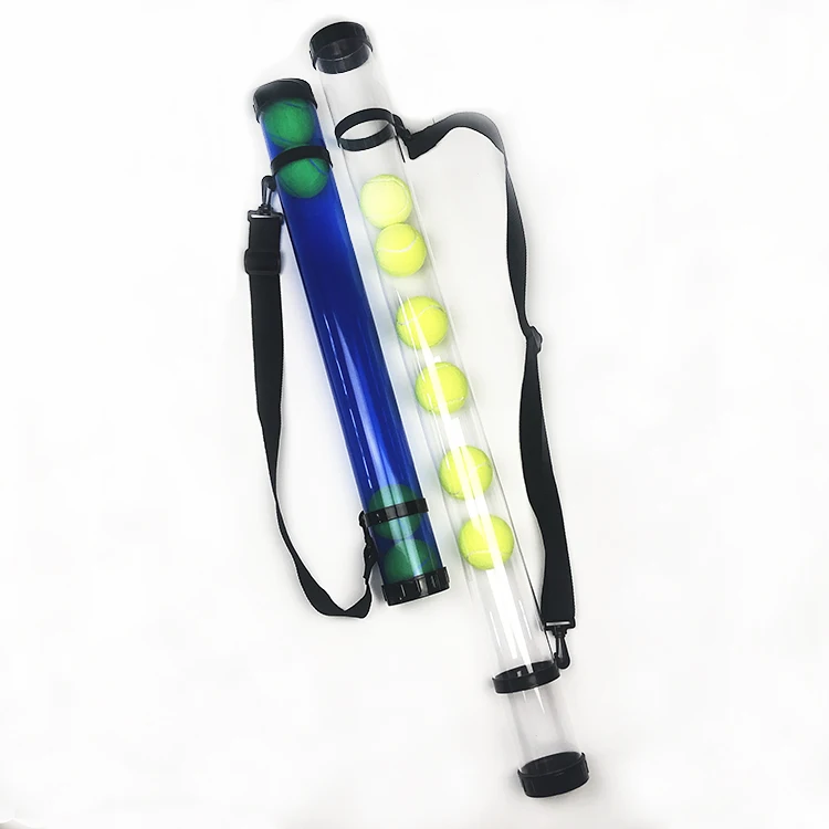 High quality tennis ball packing pipe strap strap for 15 tennis balls easy open tubes tennis ball