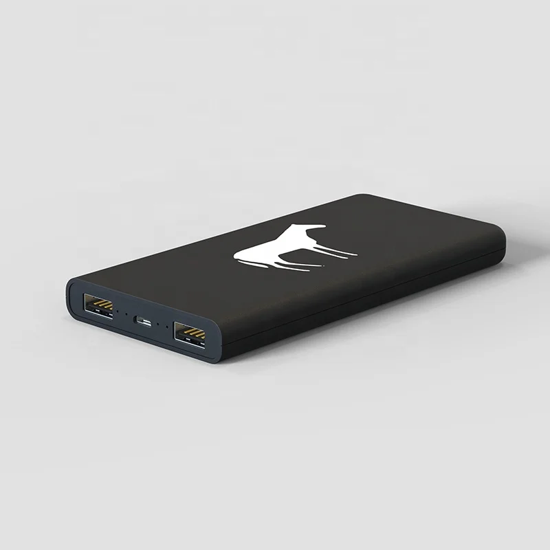 Трендовые продукты, портативный внешний аккумулятор, литий-полимерный аккумулятор 10000 мАч, два порта, выход, цифровые внешние аккумуляторы